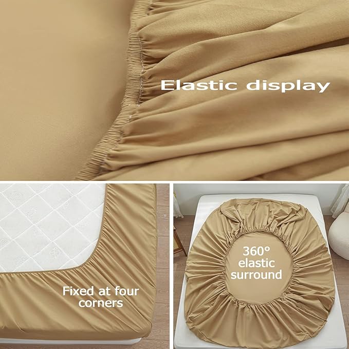 Bedding Full Size Fitted Sheet Only - Image 4