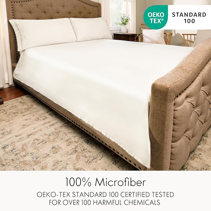 ClevaHome Twin Size Sheet Set - Image 6