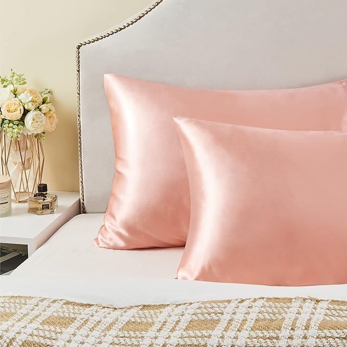 BEDELITE Satin Pillowcase for Hair and Skin, Super Soft and Cooling Similar to - Image 7