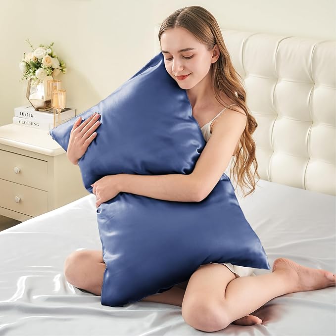 INFIIXSO Mulberry Silk Pillow Case King Size, Silk Pillowcase - Image 3