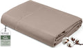 Royale Linens 100% Organic Cotton Twin Flat Sheet Only by ROYALELINENS