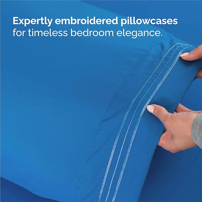Split King Size 5 Piece Sheet Set - Image 6