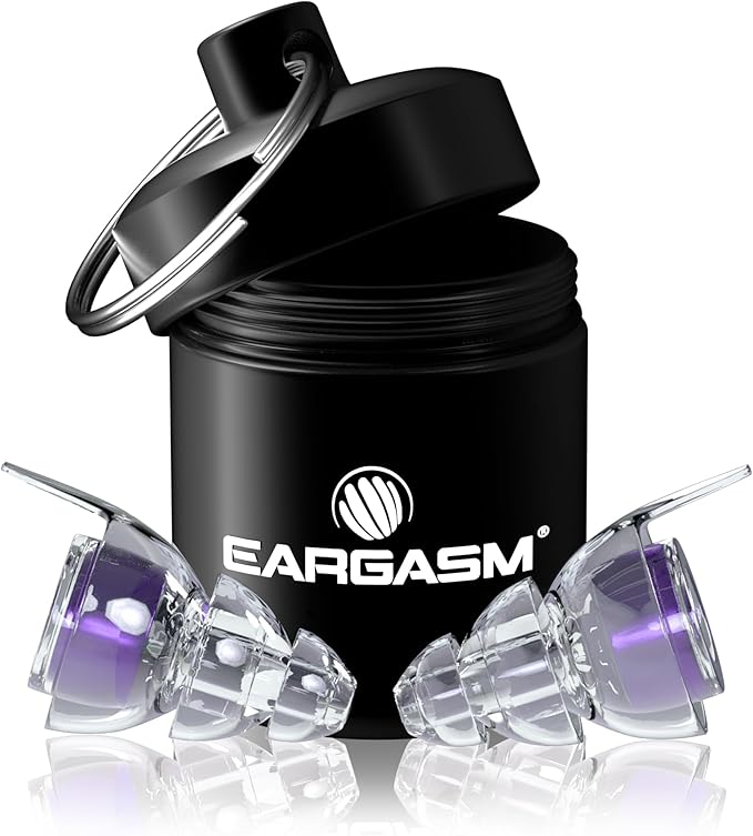 Eargasm High Fidelity Hyperviolet Purple Earplugs by Eargasm