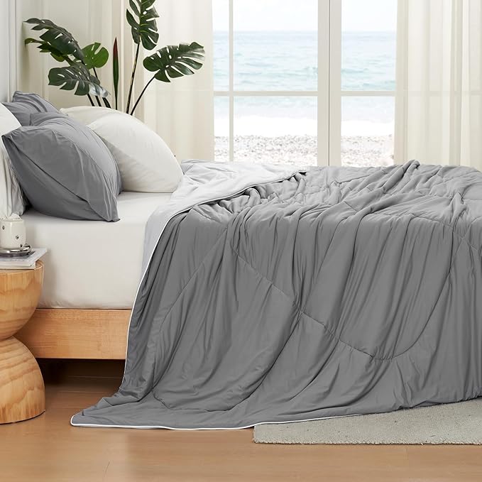 Cozy Bliss Cooling Comforter King XL Size, Cooling Blankets - Image 5