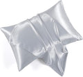 Satin Pillowcases with Zipper （20x26）, Standard Size Pillowcases Set of 2 by HommxJF