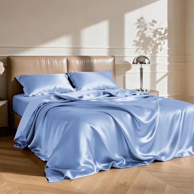 Love's cabin Twin XL Satin Sheet Sets - Image 2