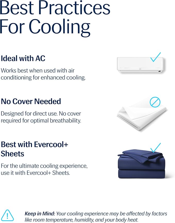 REST® Evercool® Cooling Comforter, King/Cali King, Blanket - Image 7