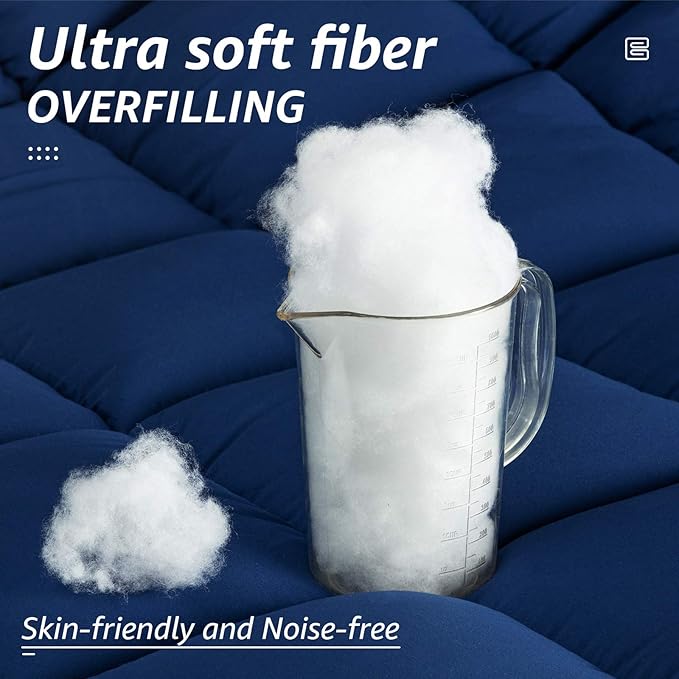 HYLEORY All Season California King Size Bed Comforter - Image 3