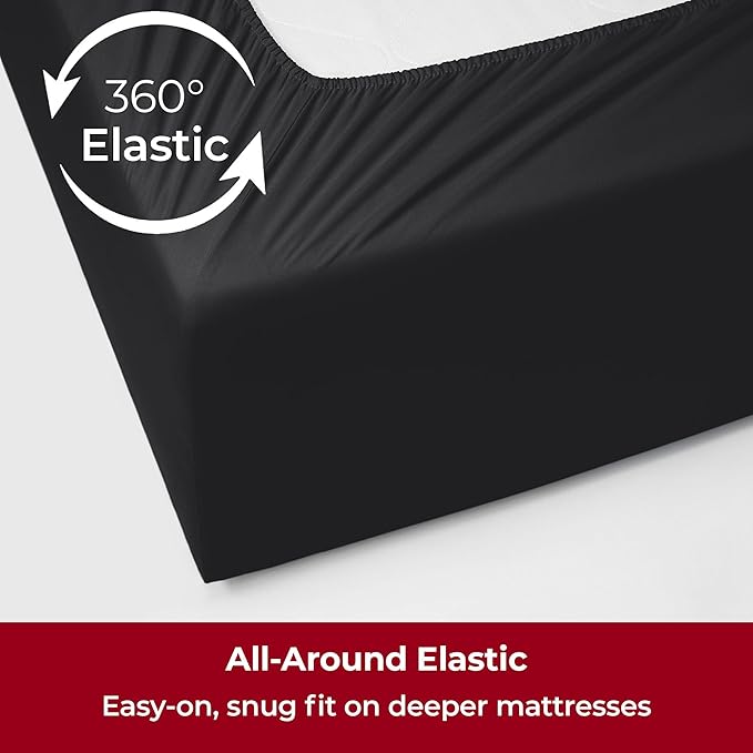 Mellanni Extra Deep Queen Sheets - Image 5