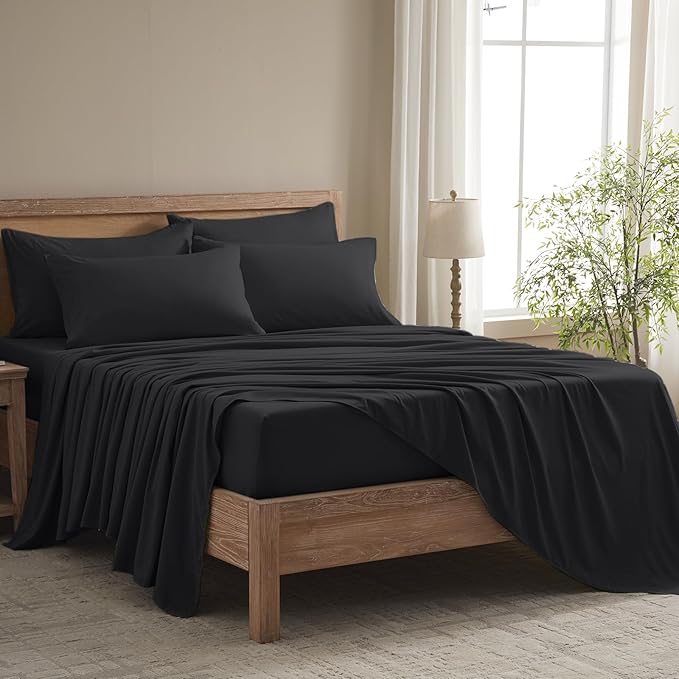 Full Size Bed Sheets by SleepBetterLiveBetter
