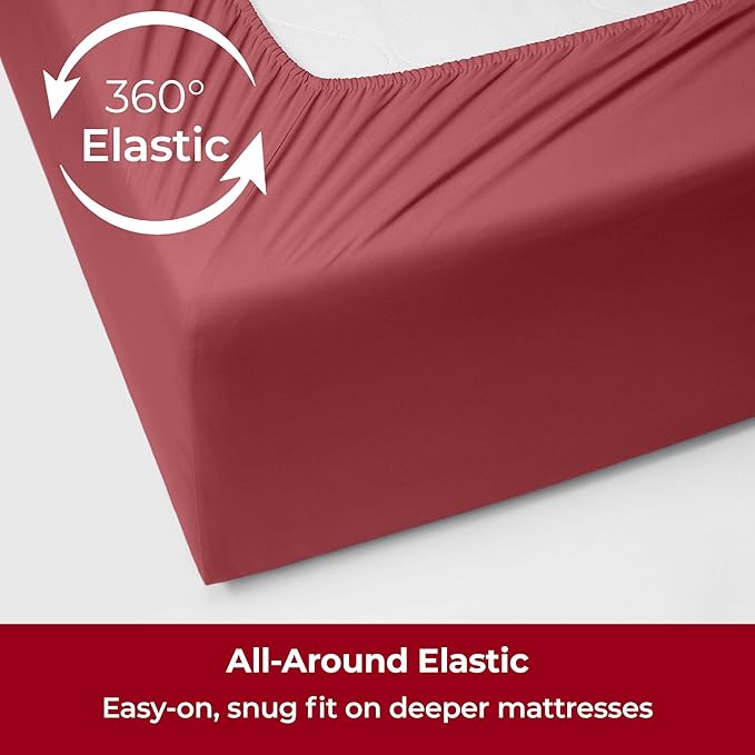 Mellanni Extra Deep Split King Sheets - Image 5