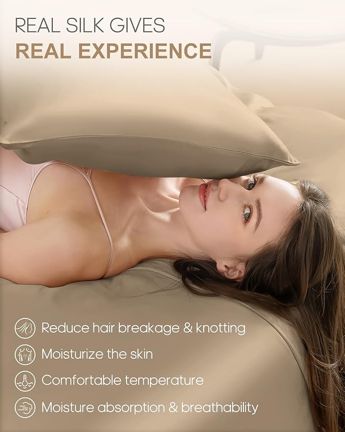 THXSILK 100% Mulberry Silk Pillowcase - Image 3