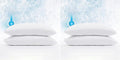 Serta Power Chill Cooling Pillow Protectors, Stain Resistant and Zippered by Serta