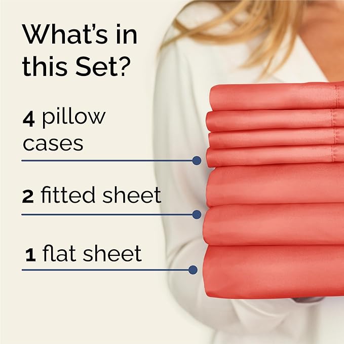 Split King 7 Piece Sheet Set - Image 2