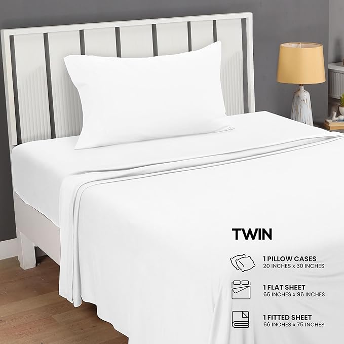 Utopia Bedding Twin Sheet Set - Image 2