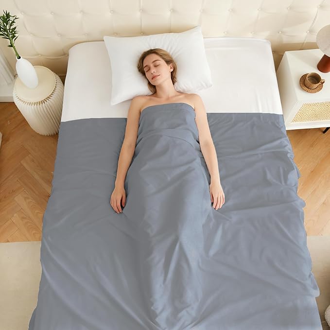 Twin Flat Sheet Only, 1 Pack Top Bed Sheets, Soft Breathable Brushed Microfiber - Image 7
