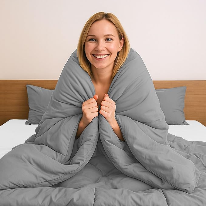 Pure Bedding Duvet Cover Twin/Twin XL Size - Image 6