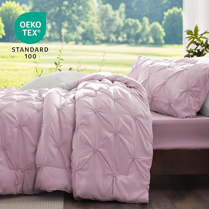 BEDELITE Light Purple Queen Comforter Set - Image 3