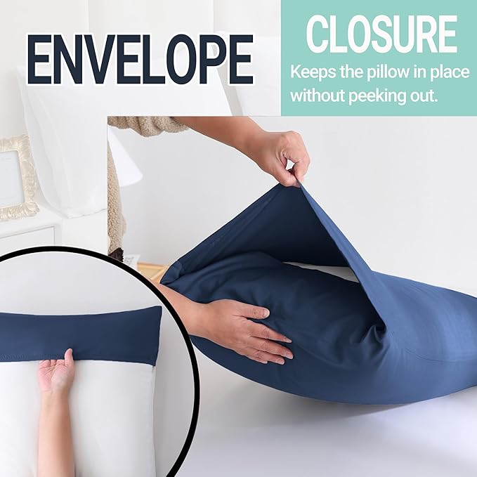 ZPECC Pillow Cases King Size Set of 12, 20x36 Envelope Closure Pillowcases - Image 5