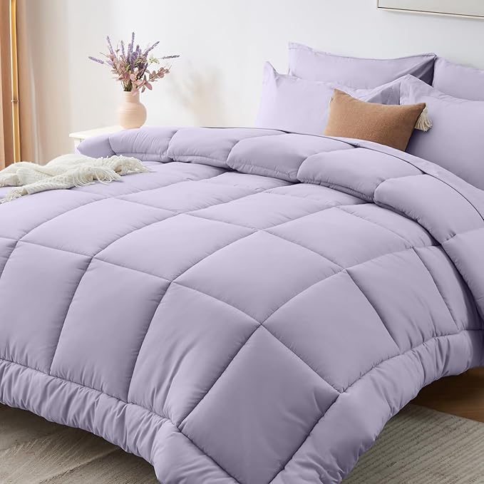 Sasttie Queen Comforter Set, 7 Pieces Bed in a Bag Queen, Complete Bedding Set by SASTTIE