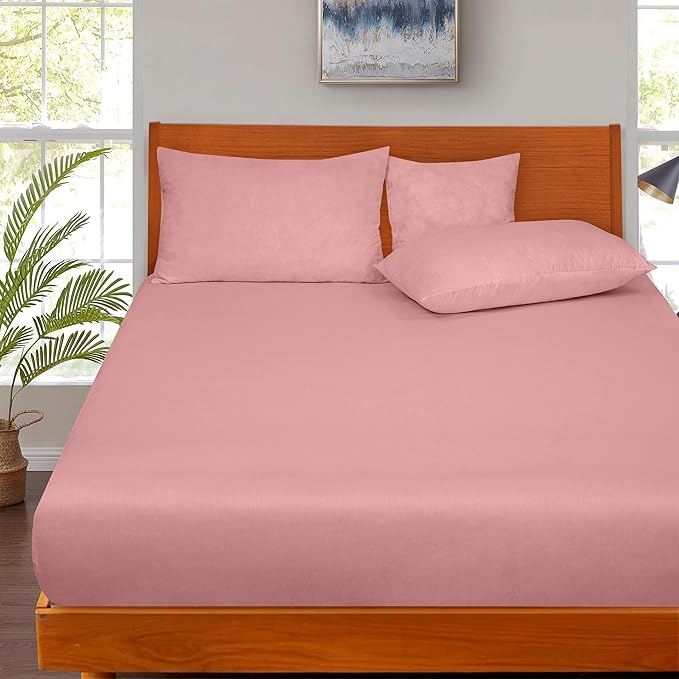 ROYALE LINENS 300 Thread Count 100% Long Staple Combed Cotton Fitted Sheet Twin - Image 8