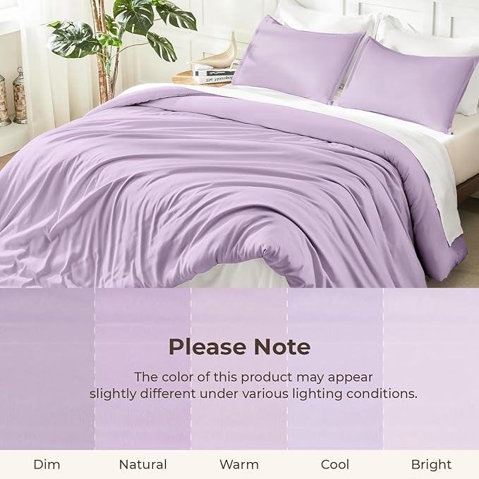 Litanika Twin XL Comforter Set Lavender, 2 Pieces Extra Long Dorm Bedding Sets - Image 8