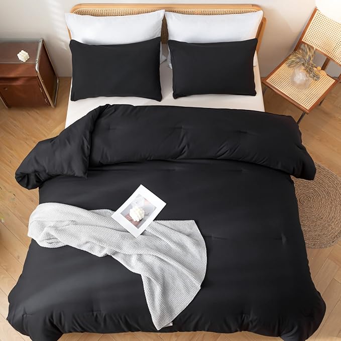 ROSGONIA Oversized King Comforter 128x120 - Image 5