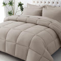 JOLLYVOGUE Twin Comforter Set, Ultra-Soft Bed in a Bag Twin Size 5 Pieces by JOLLYVOGUE