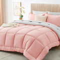 Sasttie King Size Comforter Set, 7 Pieces Reversible Bed in a Bag King by SASTTIE