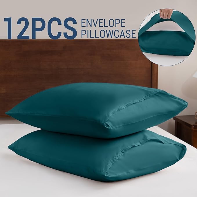 Pillowcases Queen 12 Pack, 20x30 Pillow Cases - Image 5