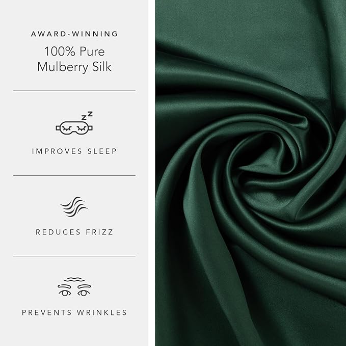 Fishers Finery 25mm 100% Pure Mulberry Silk Pillowcase - Image 5