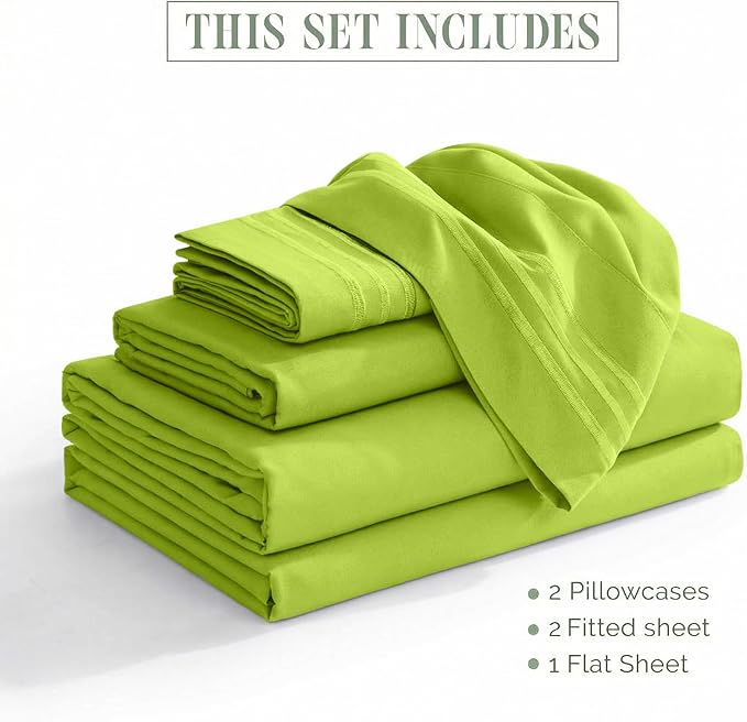 Elegant Comfort Luxurious 1500 Premium Hotel Quality Microfiber Three Line - Image 4