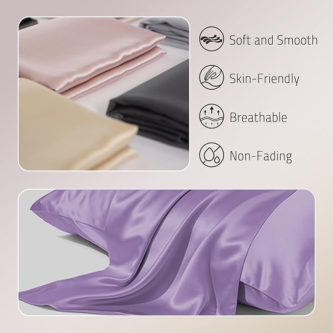 Gabire Mulberry Silk Pillowcase - Image 2