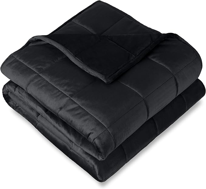 Bare Home Weighted Blanket Full or Queen Size 12lb by BareHome