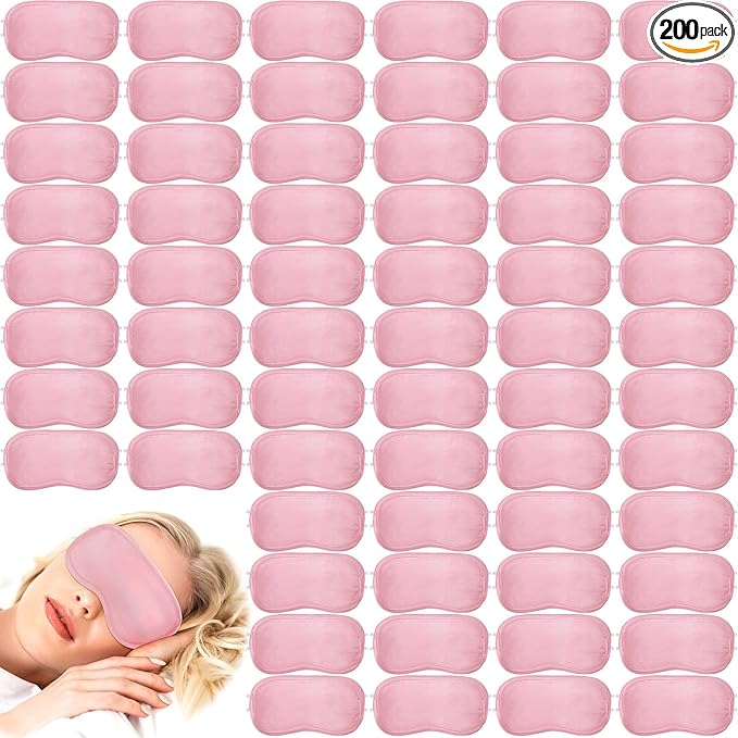 Tarpop 200 Pcs Eye Mask Sleeping Blindfold Eye Cover by Tarpop