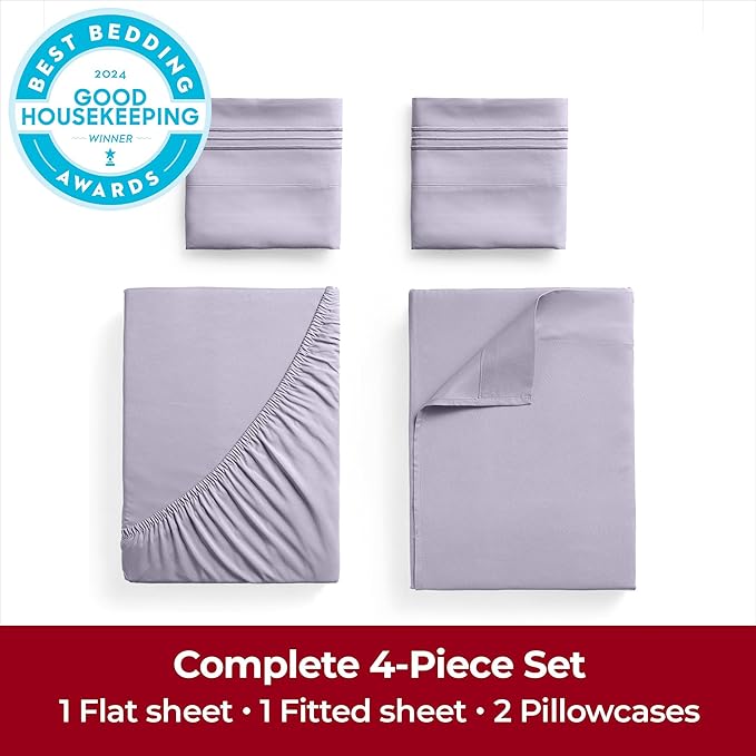 Mellanni Extra Deep California King Sheets - Image 4