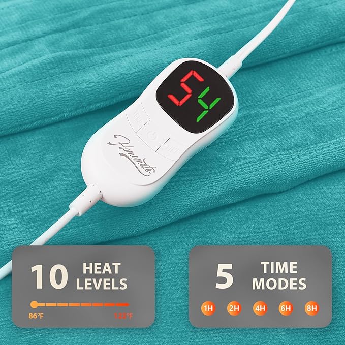 Homemate Electric Heated Blanket King Size - Image 4