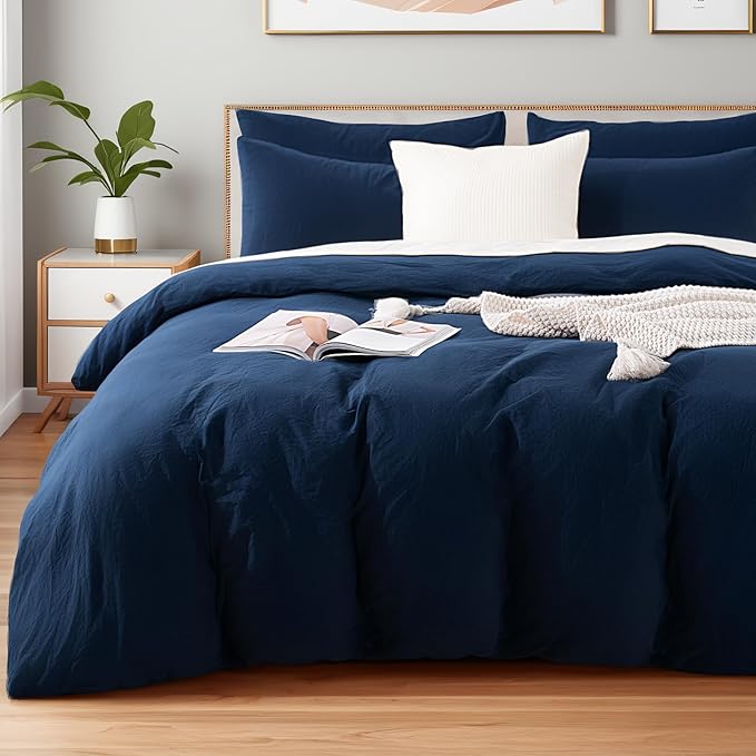 NEXHOME PRO Queen Duvet Cover Set, 100% Certified Organic Cotton by NEXHOMEPRO