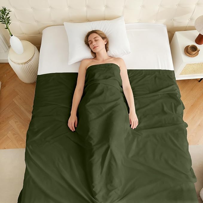 Queen Flat Sheet Only, 1 Pack Top Bed Sheets, Soft Breathable Brushed - Image 7