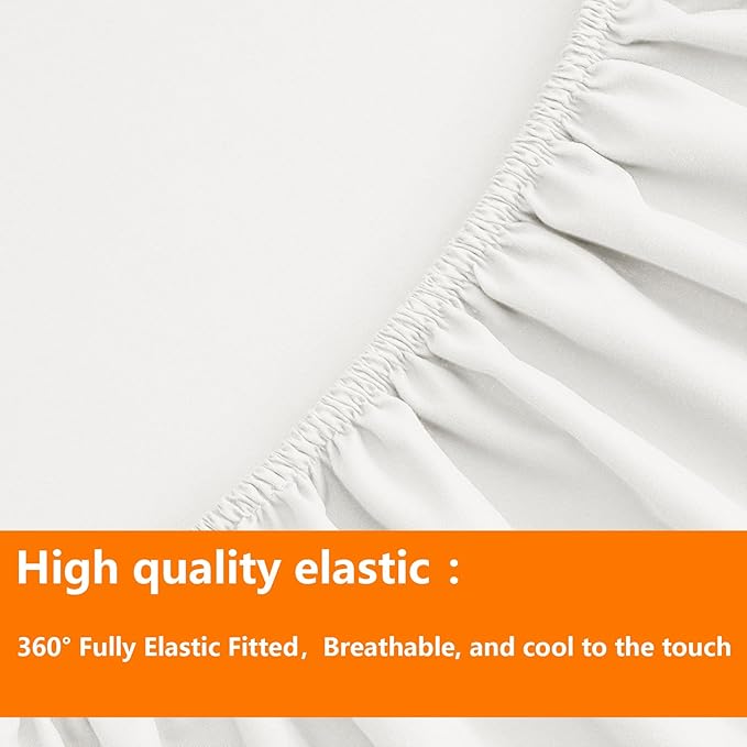 TAIMIT Ivory Full Size Comforter Set - Image 6