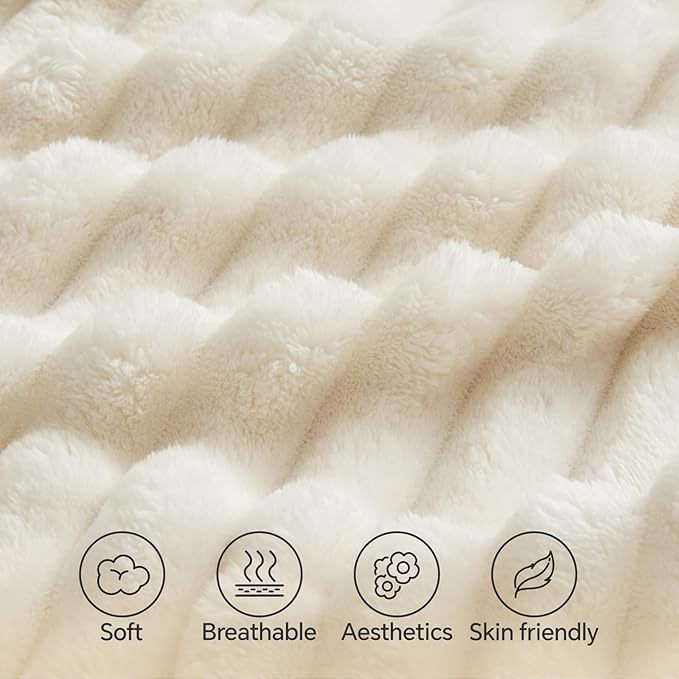 BEDELITE Fluffy Faux Fur Body Pillow Cover - Image 4