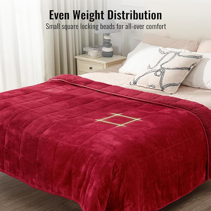 Uttermara Weighted Blankets for Adults Full Size, 15lbs 48x72 inches Blanket - Image 7