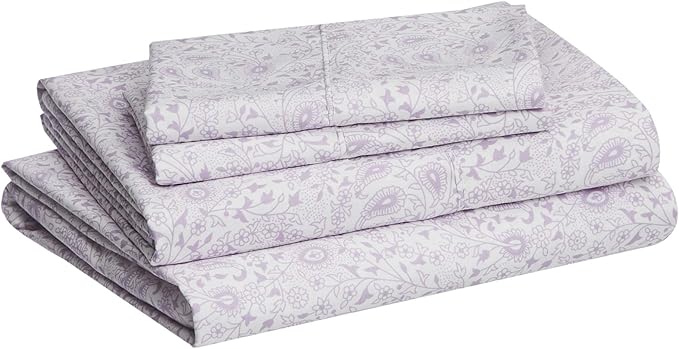 Amazon Basics Lightweight Super Soft Easy Care Microfiber Bed Sheet Set - Image 2