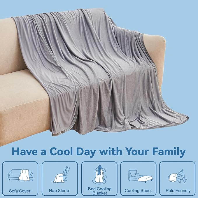 Ailemei Direct Cooling Blanket Twin Size - Image 7