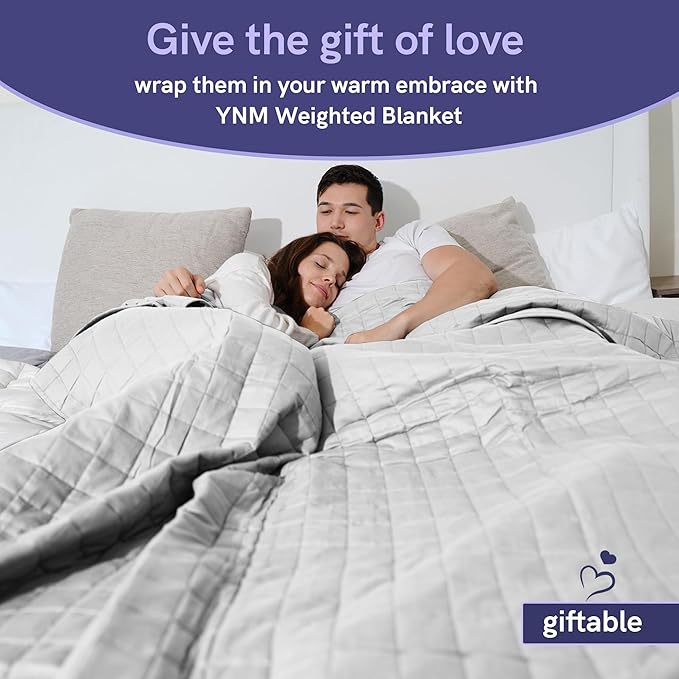YnM Cotton King Size Weighted Blanket - Image 7