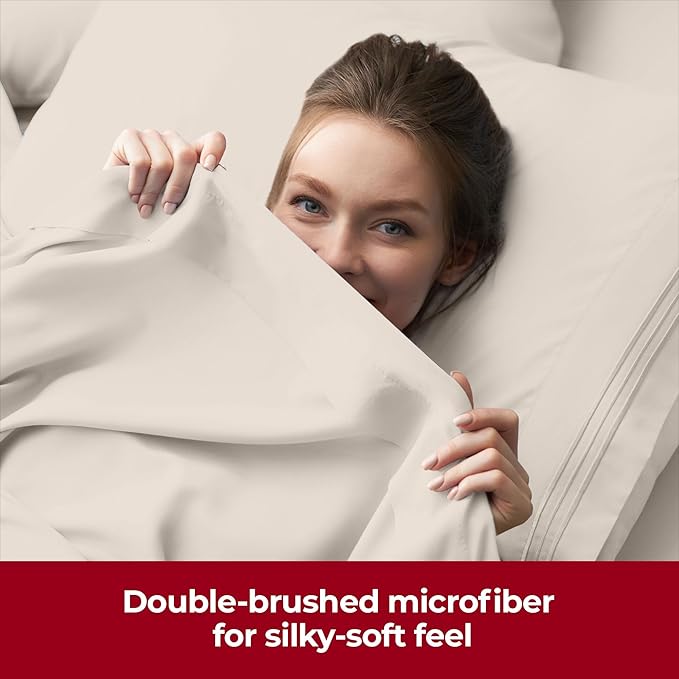 Mellanni Extra Deep King Sheets - Image 7