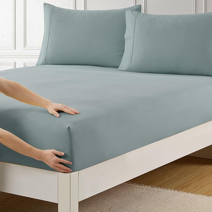 Full Size Fitted Sheet Only by SweetHomeCollection