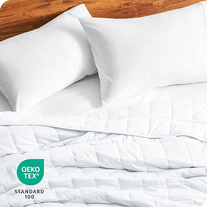 Bare Home Weighted Blanket Full or Queen Size 12lb - Image 7