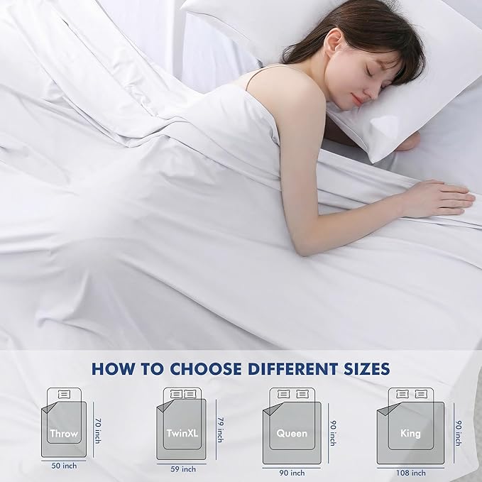 Elegear Cooling Blankets for Hot Sleeper, Arc-Chill 3.0 Cool Fiber - Image 8