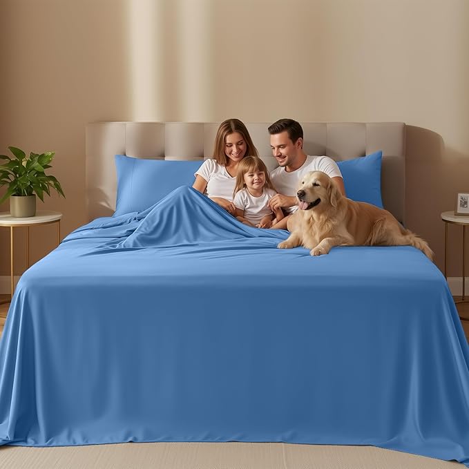 Utopia Bedding Full Size Sheet Set – 4 Piece Bed Sheets, Soft and Breathable - Image 2